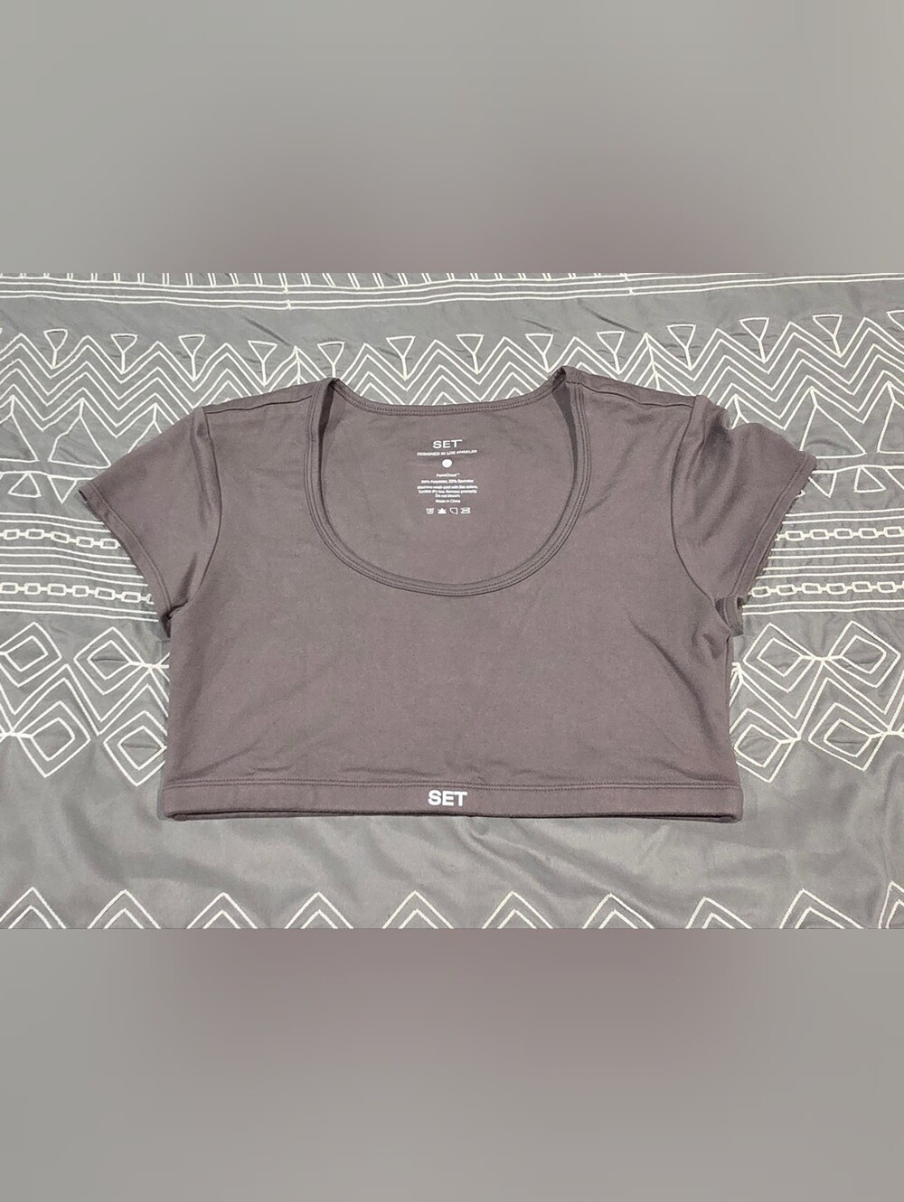 SET Formcloud Cap Sleeve Scoop Bra Size Large